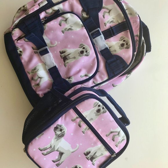pottery barn puppy backpack